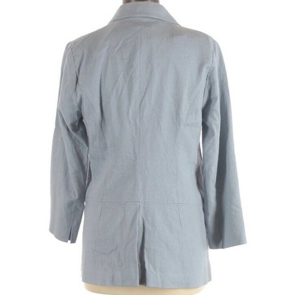 Plenty By Tracy Reese Blue Blazer Jacket Coat Medium New NWT RARE HTF Beautiful - Picture 2 of 2